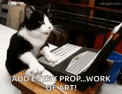 Cat Computer GIF