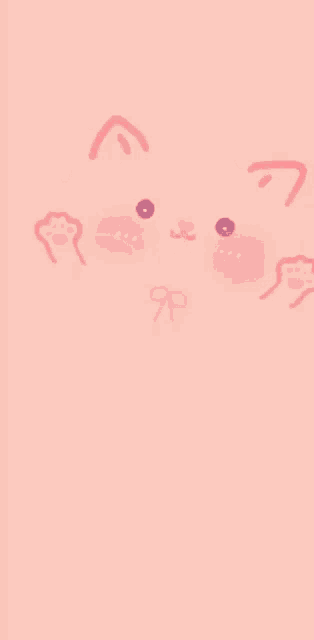 Cat Face Cat Paws GIF