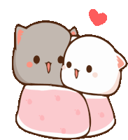 Cat Farsi Cuddle Sticker