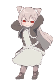 Cat Girl Dancing Sticker