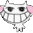 Cat Goofy Goober Sticker