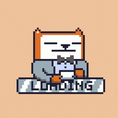 Cat Pixel Art GIF