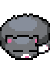 Cat Pixelated Sticker