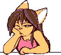 Cat Sleepy Sticker