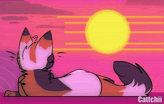 Cattchii Cattchii Vaporwave GIF