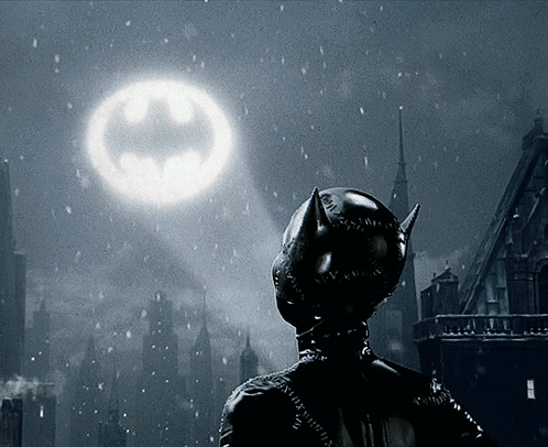 Catwoman Bat Signal GIF