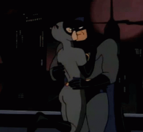 Catwoman Kiss GIF