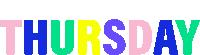 Caveat Thursday Sticker