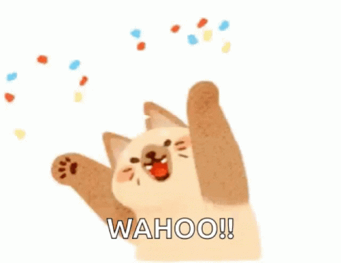 Celebration Confetti GIF. This 498 x 384 animated GIF is part of our serpentinas y confeti collection. Related themes include cat, celebration, confetti…