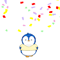 Celebration Kawaii Sticker
