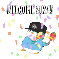Celebration New Year Sticker