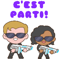 Cest Parti Lets Do This Sticker