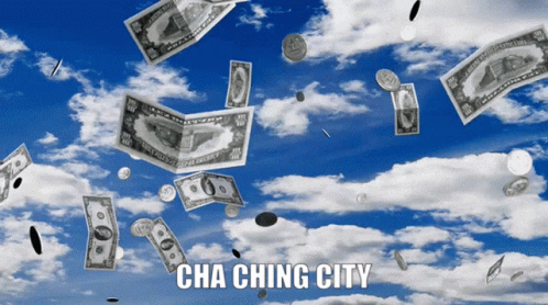 Cha Ching City Money GIF