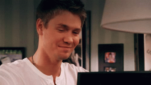 Chad Michael Murray Smile GIF. This 498 x 280 animated GIF is part of our sean murray collection. Related themes include happy, smile. View the original…