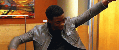 Chadwick Boseman Happy GIF