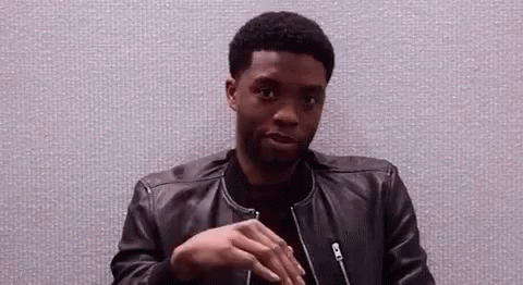 Chadwick Boseman Nope GIF