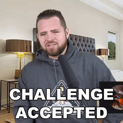 Challenge Accepted Bricky GIF