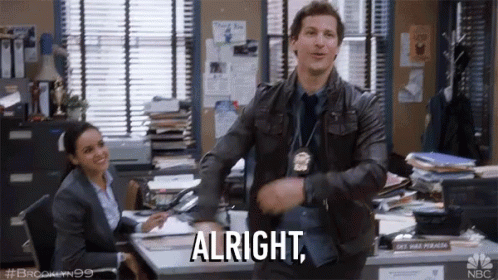 Challenge Accepted Jake Peralta GIF