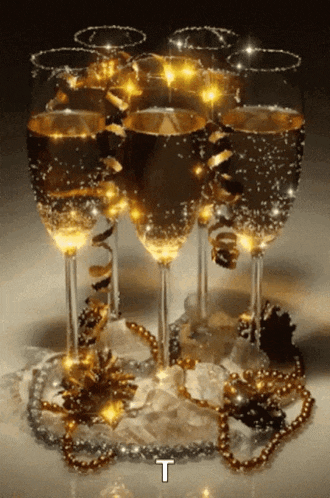 Champagne Bubbles GIF