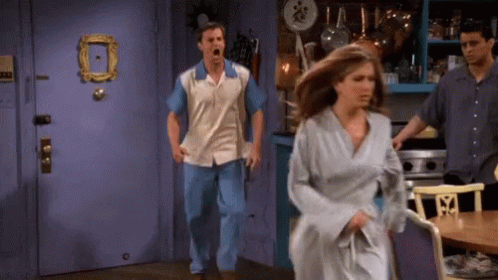 Chandler Friends GIF