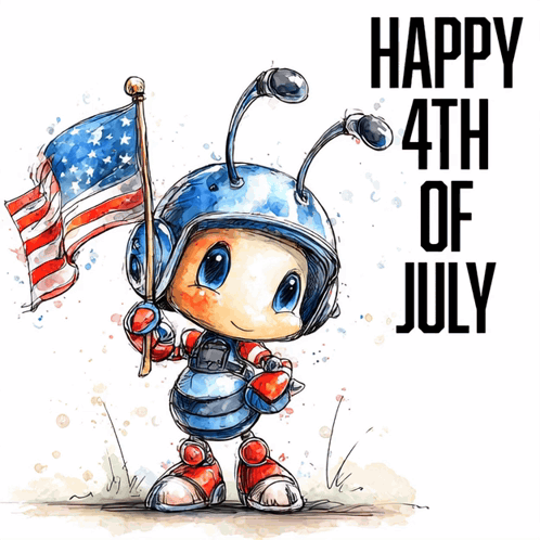 Chaos Library Happy Fourth Of July GIF