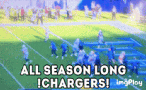 Chargers Touchdowns GIF. This 498 x 306 animated GIF is part of our moving the goalposts collection. Created by CaliSinatra. View the original animation…