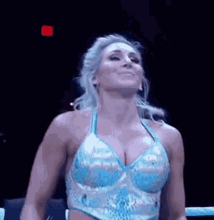Charlotte Flair Bounce GIF