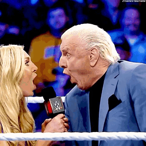 Charlotte Flair Woo GIF