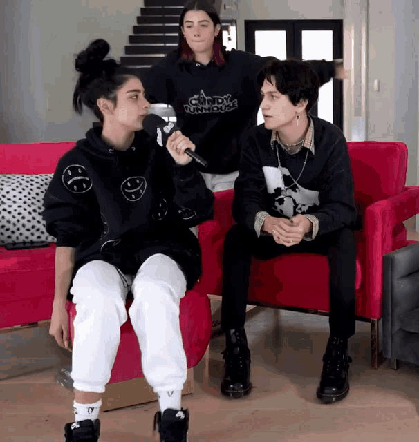 Chase Hudson Charli Damelio GIF