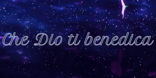 Che Dio Ti Benedica Benedizione Benedire Buona Fortuna GIF