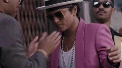 Cheer Bruno Mars GIF