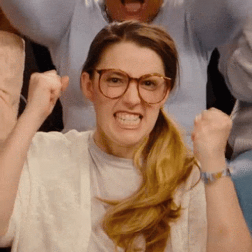 Cheer Scream GIF