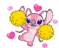 Cheering Angel Sticker