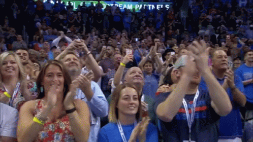 Cheering Clapping GIF