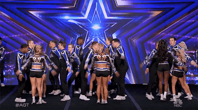 Cheerleaders Americas Got Talent GIF