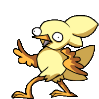 Cheese Duck Duck Sticker
