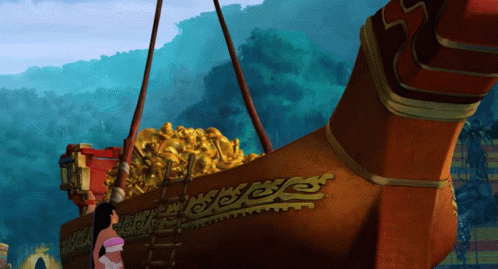 Chel El Dorado GIF. This 498 x 269 animated GIF is part of our both el dorado collection. Related themes include dream, money. Created by Juks_Fanterisen…