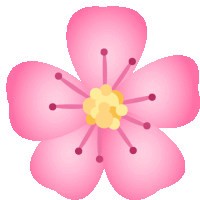 Cherry Blossom Nature Sticker