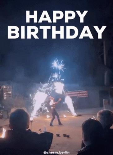 Cherryberlin Happy Birthday GIF