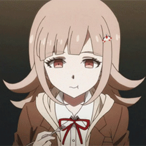 Chiaki Nanami Danganronpa GIF