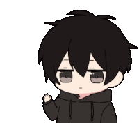 Chibi Anime Boy Sticker