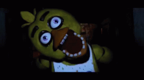 Chica Fnaf GIF. This 498 x 278 animated GIF is part of our five nights at freddys jumpscare collection. Related themes include fnaf, jumpscare. Created by…