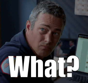 Chicago Fire Kelly Severide GIF. This 362 x 338 animated GIF is part of our gracias por su atencion en ingles collection. Related themes include confused…