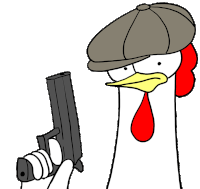 Chicken Chicken Bro Sticker