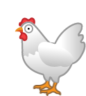Chicken Hen Sticker