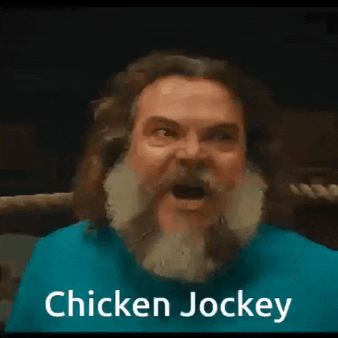 Chicken Jockey GIF