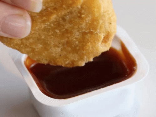 Chicken Nugget Dip GIF