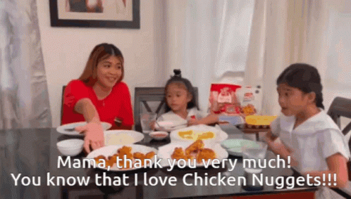 Chicken Nuggets Melai Melai Chicken Nuggets GIF