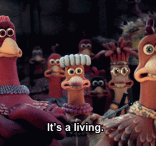 Chicken Run Babs GIF
