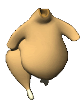 Chicken Walking Sticker